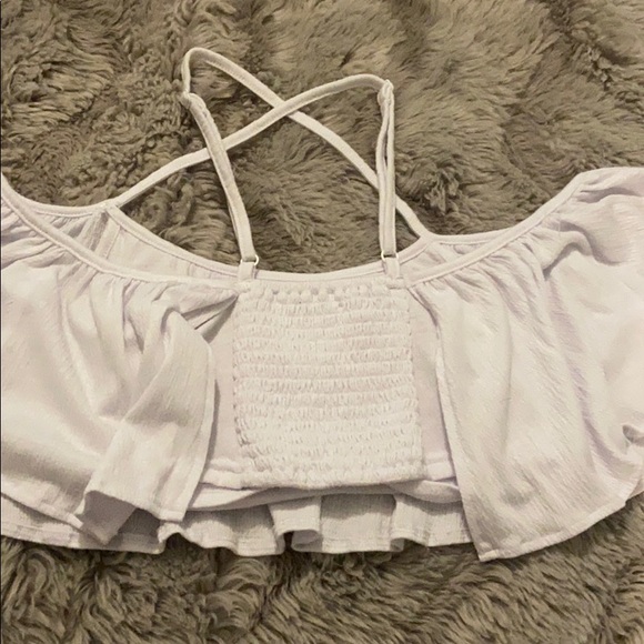 Amuse society off the shoulder crop top - Picture 2 of 3